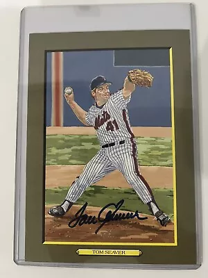 $200 • Buy 1993 Perez-steele Great Moments Tom Seaver Mets #/5000 Psa Dna Auto 10 A3389-996