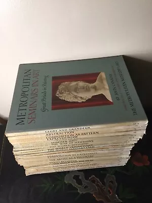 Metropolitan Seminars In Art Vintage 24 Book Set • $189.54