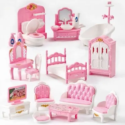 £5.75 • Buy Couch Set Miniatures Furniture Doll House Accessories Dollhouse Furniture