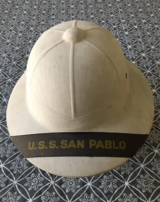 $1800 • Buy The Sand Pebbles 1966 Movie Hat Pith Helmet W/ Coa Staring Steve Mcqueen