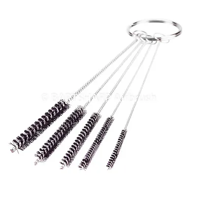 5pc Airbrush Cleaning Brushes Kit For Air Brush Compressor Kit • £2.99