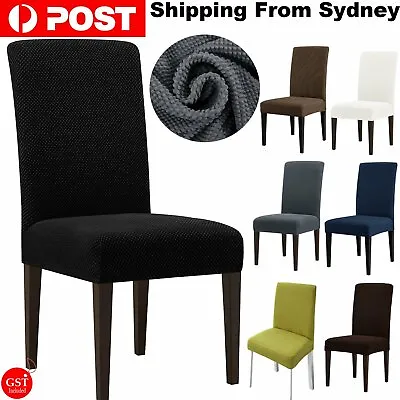 1-8PCS Stretch Chair Cover Washable Removable Slipcover Banquet Furniture Covers • $7.29