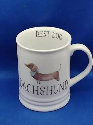 Fringe Dachshund W/ Scarf Kerchief Best Dog Coffee Mug Puppy Julianna Swaney • $10.99