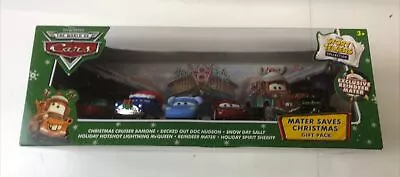 Disney Pixar World Of Cars Mater Saves Christmas Pack Has 6 Cars Mattel Sealed • $110