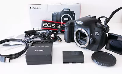 Canon EOS 60D DSLR Camera Body And Accessories • £166.71