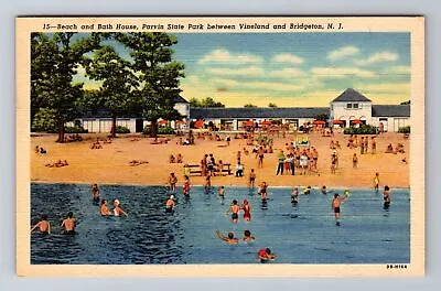 Vineland NJ-New Jersey Parvin State Park Vintage Souvenir Postcard • $7.99