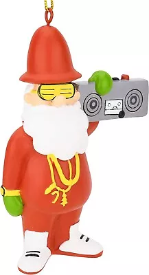 Retro 80's Hip Hop Santa Christmas Ornaments • $14.50