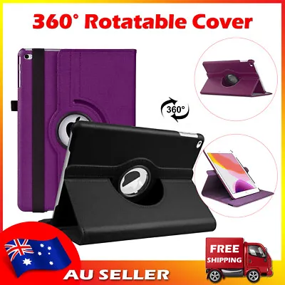 Smart 360 Rotate Leather Case Cover For Apple IPad 5 6 7 8 9 10th Gen Air1 Air 2 • $10.79