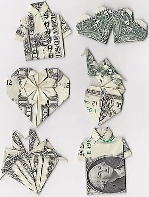 Money Origami - Made From A Dollar Bill (LOVELY GIFT For Your LOVERS) • $5