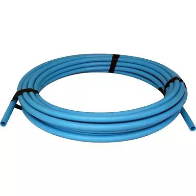 Polypipe 25mm X 50m Cold Water Blue MDPE Pipe Commercial & Domestic Use • £44.95