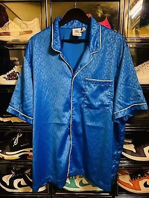 Adidas Original RARE Graphics Monogram Shirt XXL - Worn Once Excellent Con BLUE • $60