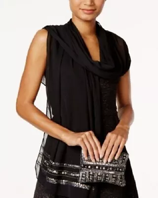 Vince Camuto Embellished Evening Wrap And Clutch • $19.99