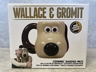 Aardman Wallace And Gromit -  Gromit Shaped Mug (See Description) • £12.99