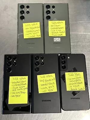 Lot Of 10 Samsung For Parts • $1700