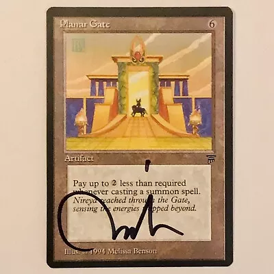 Artist Proof - Legends Planer Gate  Ap Card - Melissa Benson Signed - Mtg Portal • $134.99