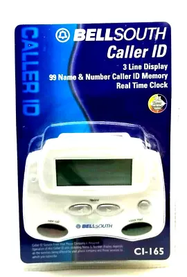 Bellsouth Caller ID CI165 LED Display 3 Line Display NOS Sealed (G16) • $19.95