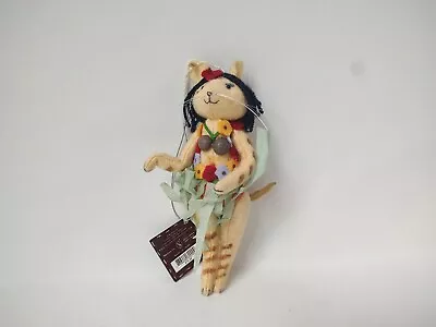 Midwest Cannon Falls Heart Felts Felt Cat Hawaiian Hula W/ Tag • $74.95