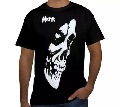 $10.99 • Buy MISFITS SIDE Heavy Metal Band Black T Shirt