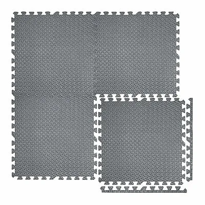 12-96pc Eva Interlocking Foam Mat Play Mat Garage Gym Home Flooring Tiles Carpet • £4.99