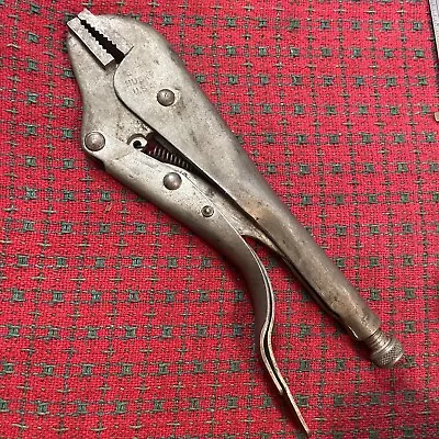 Vintage Husky Locking Pliers Made In USA Tool Lever • $13.99