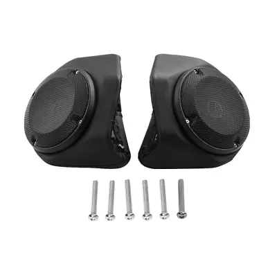 6.5  Speaker Pods Pack Trunk Fit For Harley Touring Tour Pak Electra Glide 14-23 • $105.11