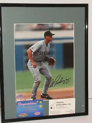 Alex Rodriguez Mounted Memories Authenticated Signed 8x10 Photo Framed • $50