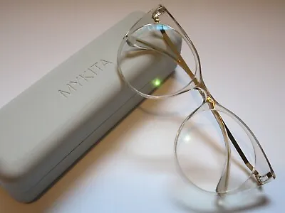Mykita Lite DESNA 914 Champagne Gold Optique Glasses Eyewear Eyeglasses Frame • $329