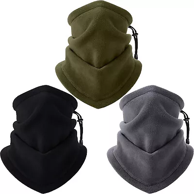 Winter Fleece Face Mask Balaclava Neck Warmer Gaiter Ski Windproof Scarf Bandana • $8.99