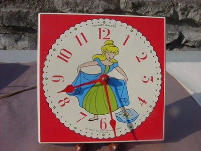 Vintage Phinney Walker Cinderella Electric Wall Clock • $19.99