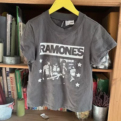 Ladies/Girls /Teen RAMONES Crop Top From H&M.Size XXS.Excellent Condition  • £6.99