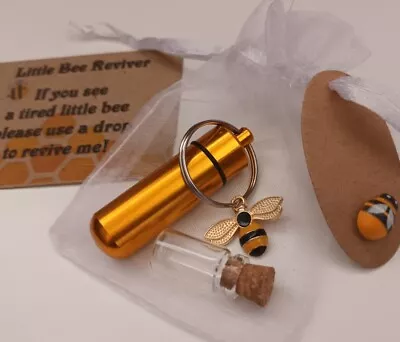 Save The Bees Revival Kit Keyring Gift  Birthday Mumnandaughter 21st40th18th • £7.50