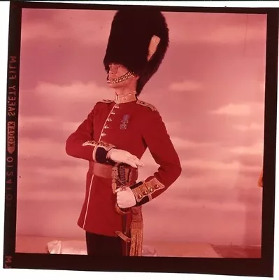 The Queen's Guards Daniel Massey Beefeater Costume Original Transparency 1961 • £48.25