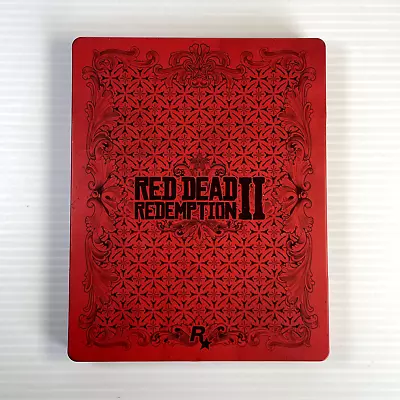 Red Dead Redemption 2 Steelbook Edition | Microsoft Xbox One + Map | AUS PAL • $64.97