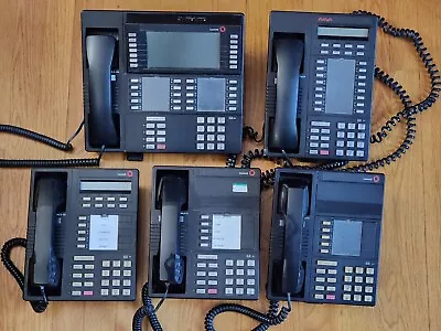 Lot Of 5 Avaya Lucent Merlin Legend MLX Phones MLX-20L MLX-16DP MLX-5D MLX-5 • $69.99