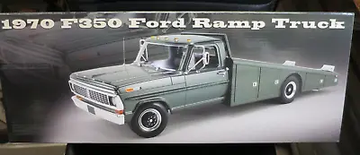 $249.99 • Buy Acme 1/18  1970 F350 Ford Ramp Truck Only   Highland Green #a180411