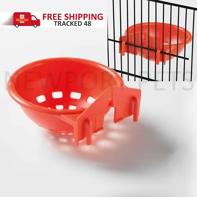 10 X Plastic Canary Nest Pans With Hooks Bird Nest Box FREE Delivery • £14.99