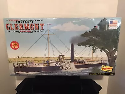 Lindberg Hl200/06 Fultons Clermont Side Wheel Steamboat Model Kit-nib-1:96 Scale • $34