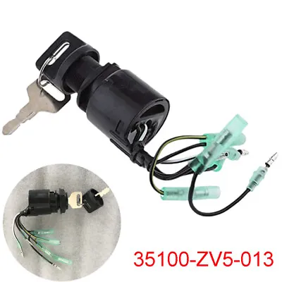 Ignition Switch & Key For Honda BF115 135 150 200 BF225 Outboard # 35100-ZV5-013 • $38.61