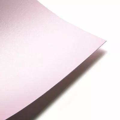 2 Sided Pearlescent Paper A4 - Shimmer Craft Pearl Baby Pink SALE DEAL OFFER • £4.99