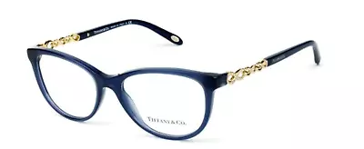 TIFFANY & CO . Eyeglasses TF2120B 8192  - Blue / Gold  - Womens • $325