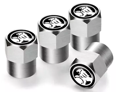 Lion Silver Valve Caps Fit Holden Commodore HSV VB VC VR VS VT VX VU VY VZ VE VF • $8.86