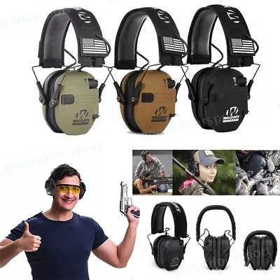 Electronic Headphones For Shooting Anti-noise Hearing Protection Protector 23DB • $31.99