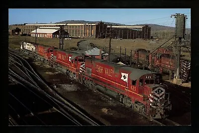 Train Railroad Postcard Lehigh Valley RR #628 Alco Sayre PA 1974 MJ808 • $3.99