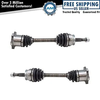 New Complete Front CV Axle Shaft Assembly LH RH Pair 2pc For Titan Armada QX56 • $151.72