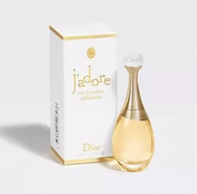 DIOR J'ADORE INFINISSIME EAU DE PARFUM INTENSE DELUXE SIZE SPLASH 5ml NEW! • $14.99