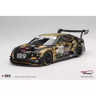 1:18 Bentley Continental GT3 #109 2019 M-Sport Team Bentley Spa 24 Hour • $299