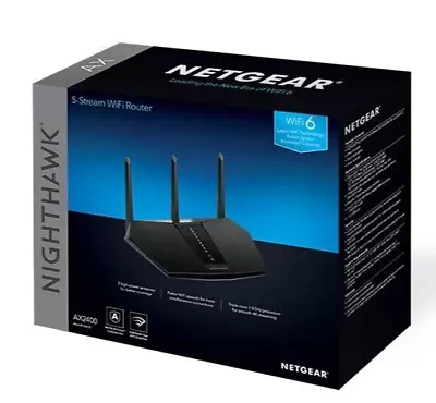 New Sealed NETGEAR Nighthawk Wifi 6 Dual-Band Router (RAX30-100AUS) AX2400 • $195