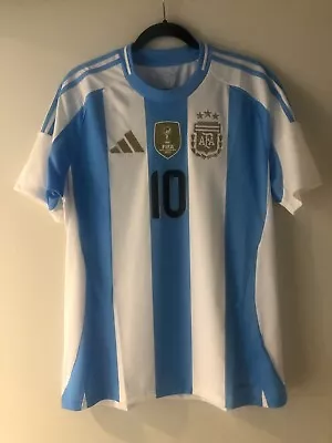 Argentina Adidas Home Soccer Jersey Shirt IP8409 24/25 NWT Lionel Messi #10 2XL • $150