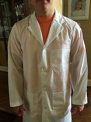 Men's 1st Quality River's End Lab Coats Cotton Blend For 10.00 Size: XL Only • $10