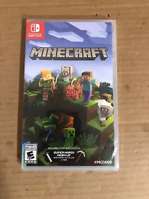 Minecraft Nintendo Switch Game Includes Super Mario Mash Up (Brand New) • $22